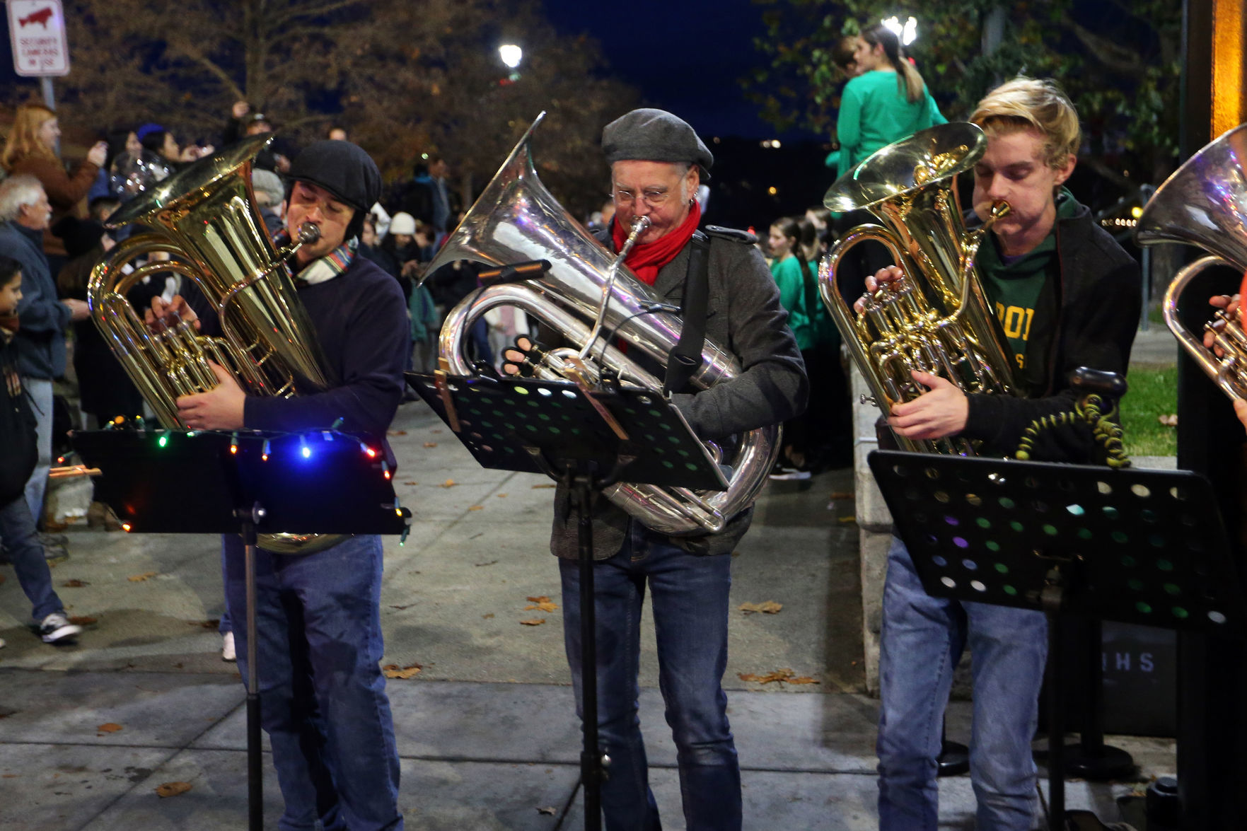 Napa Christmas tree lighting 2019